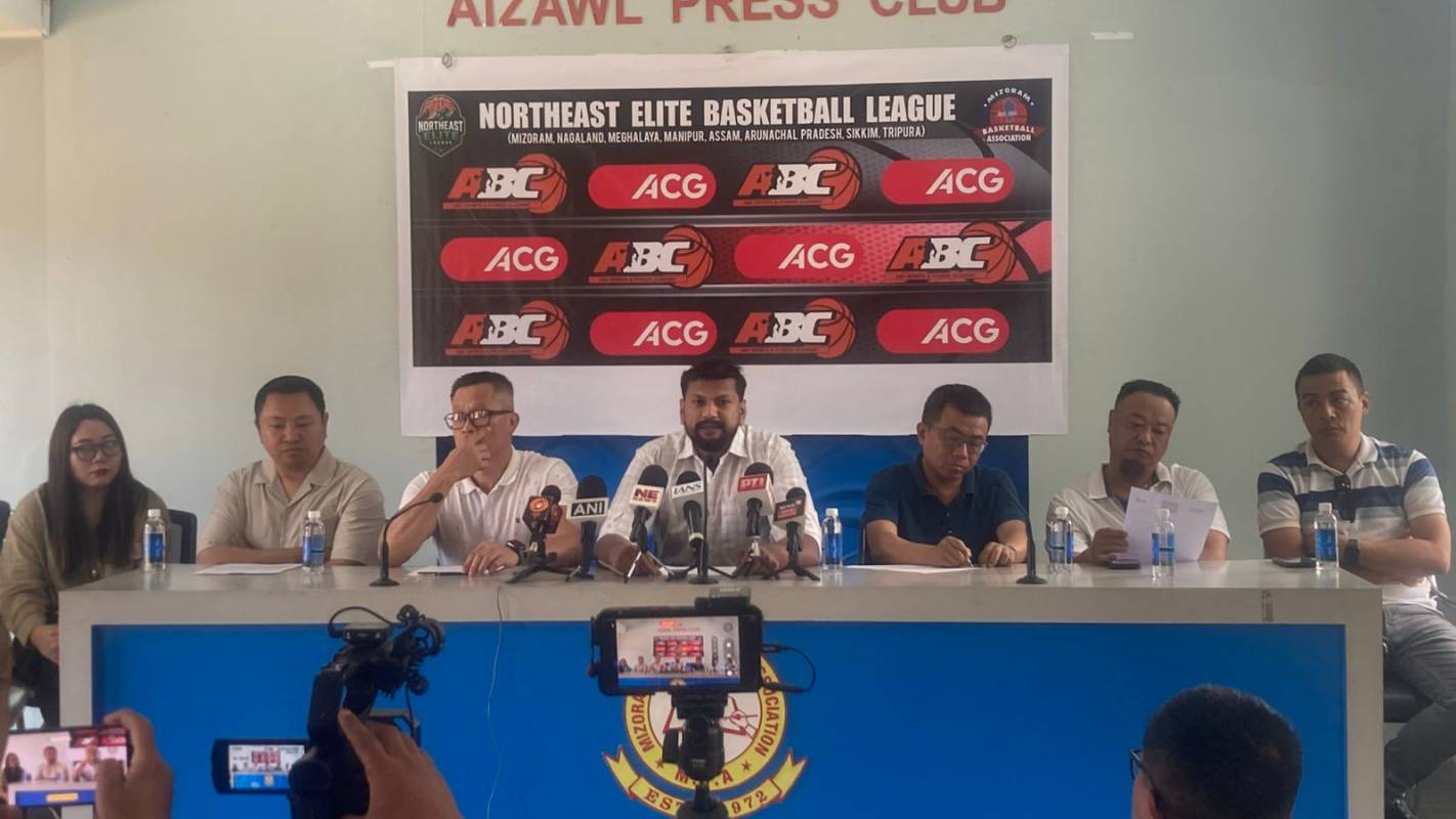 Mizoramin rawltharte inelna lian, Northeast Elite Basketball League thleng dawn