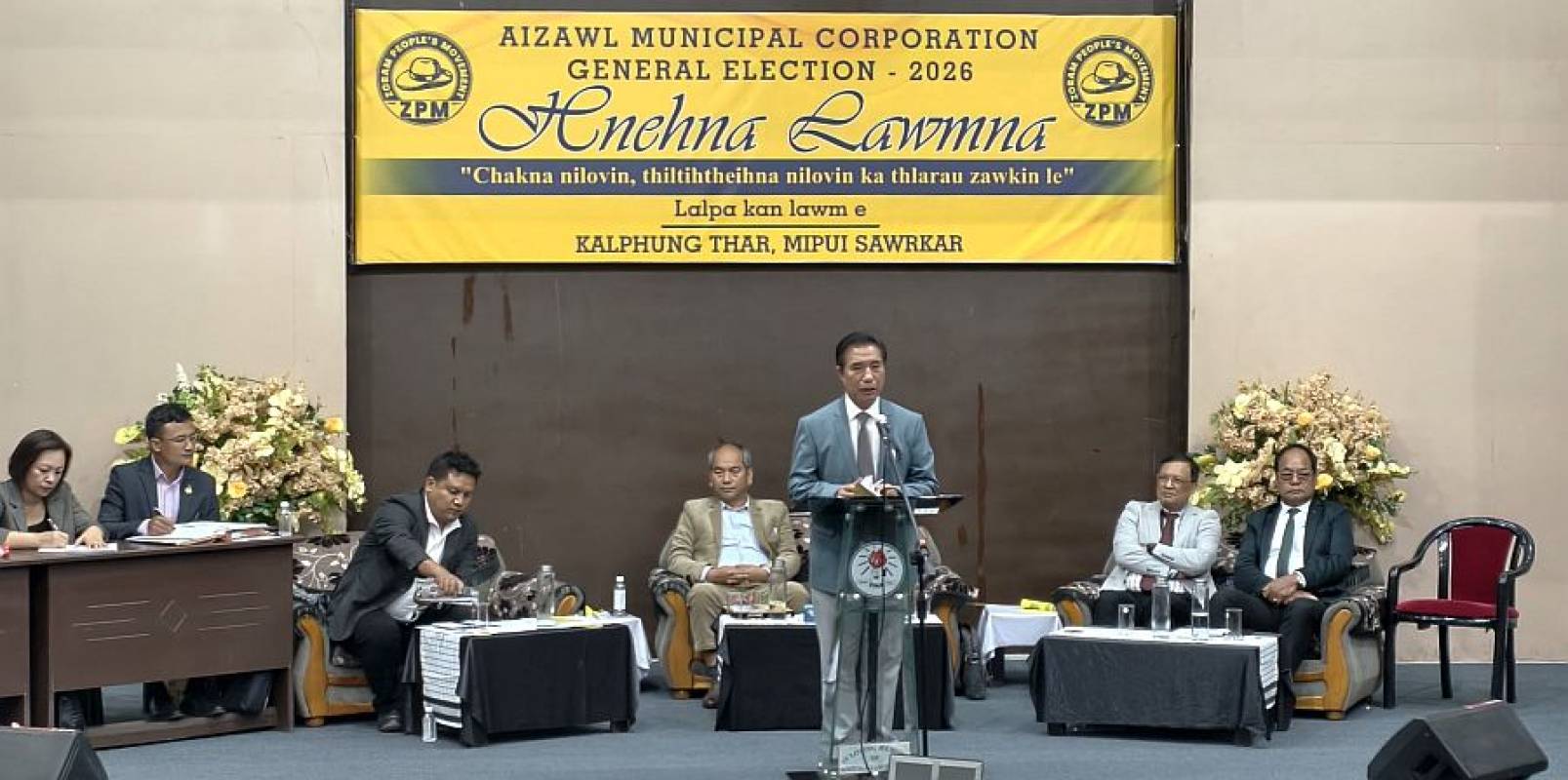 ZPM-in AMC Inthlana an tlin lawm || Hruaitu pahnih ten corporator thar te hnathawk turin an fuih