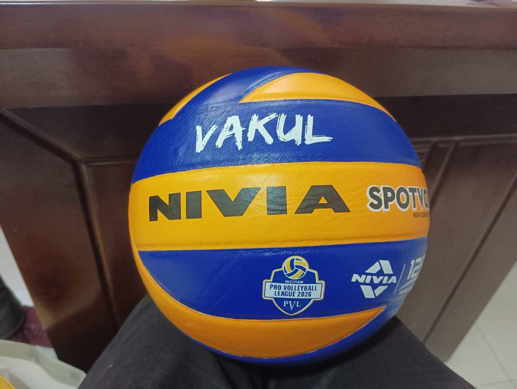 PRO VOLLEYBALL: Nivia-in a bika an siam ‘Vakul’ ball hman a ni dawn