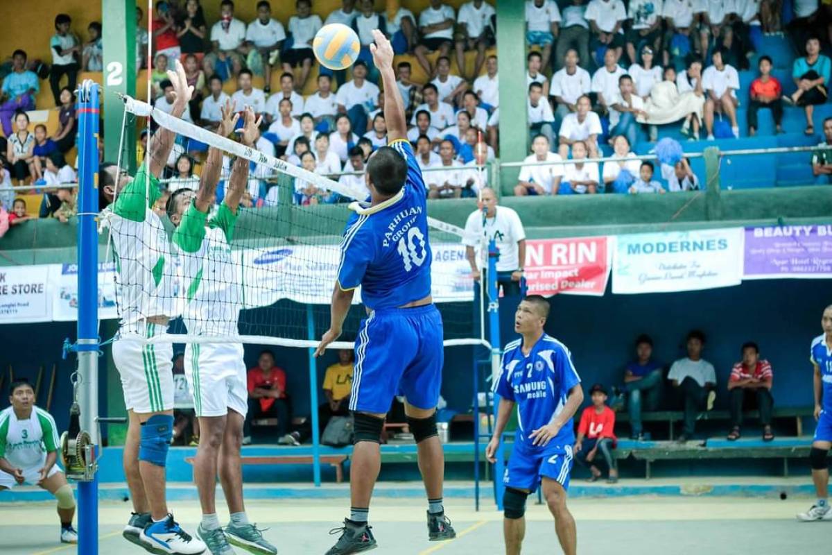 YMA VOLLEYBALL: Mipa team 57 leh hmeichhia 19 telna khel tan dawn