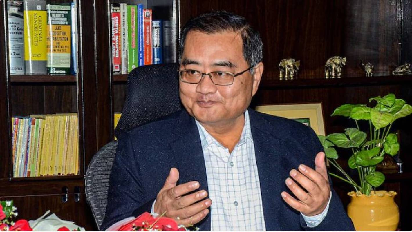Jharkhand Civil Service Exam paper leak avangin JPSC chairman hlui L Khiangte man