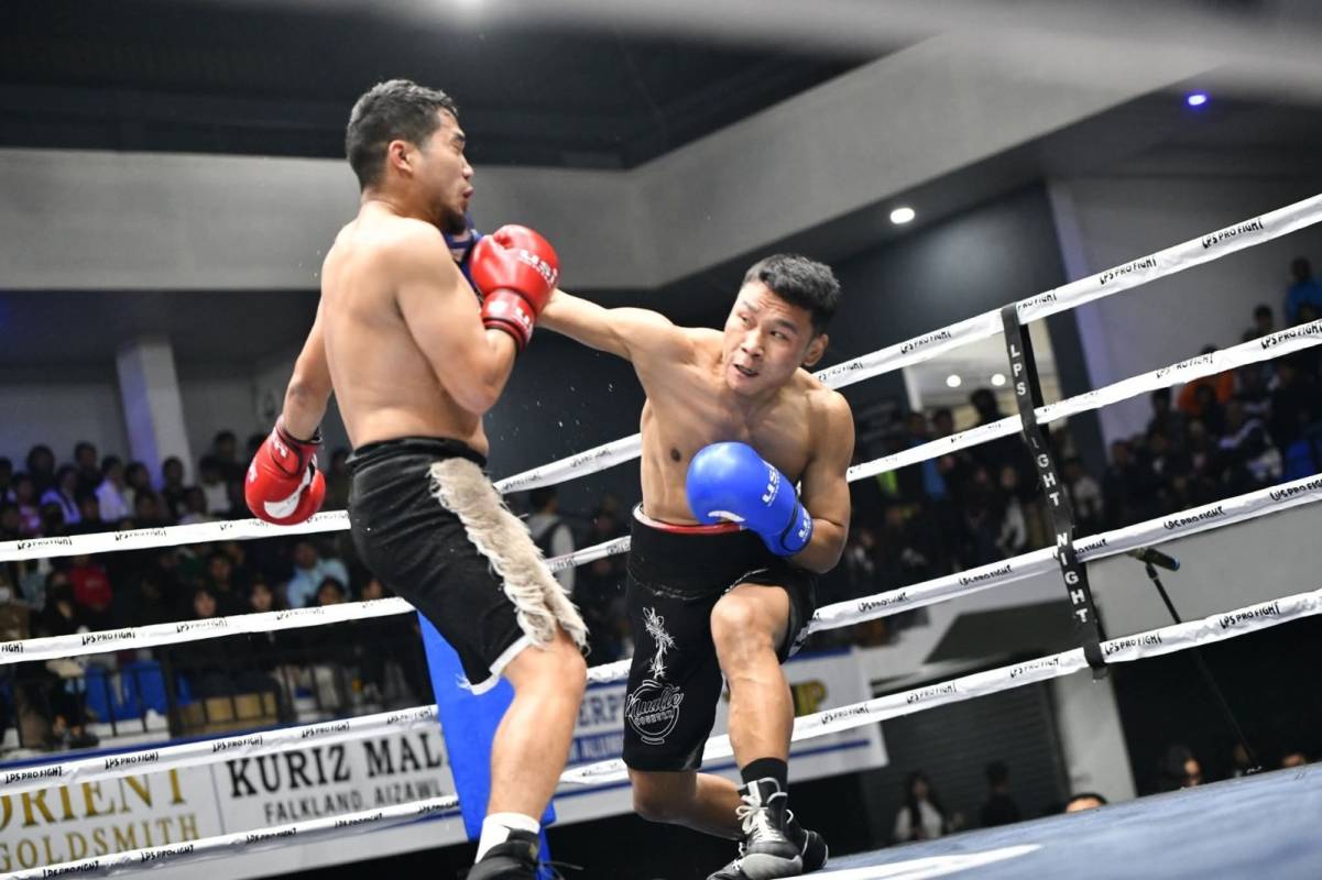 PRO FIGHT: Tel tum zingah raltlan, Manipur, Meghalaya leh Myanmar boxer